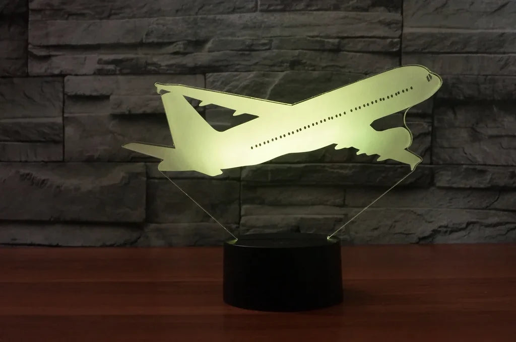 Customisable Airbus A320 3D Lamp - view 5