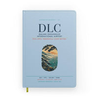 Thumbnail for Dalian Zhoushuizi International Airport (DLC) design on light blue notebook