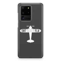 Thumbnail for Eat Sleep Fly & Propeller Samsung Case - view 4