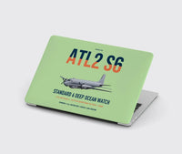Thumbnail for Atlantique 2 Standard 6 design on light green MacBook case