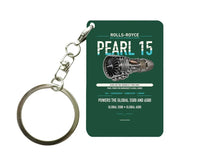 Thumbnail for PEARL 15 Key Chain design on dark green key chain