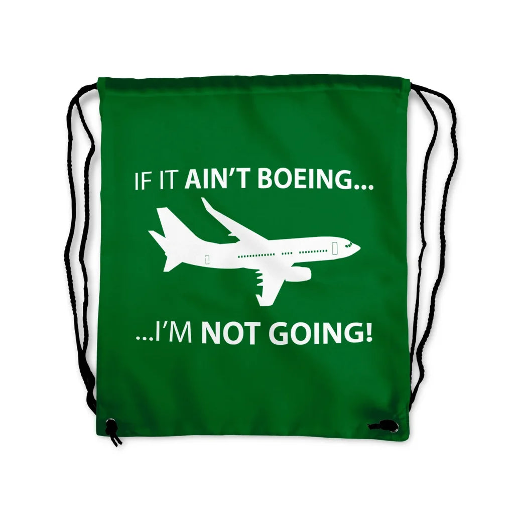 If It Ain't Boeing Drawstring Bag - view 4