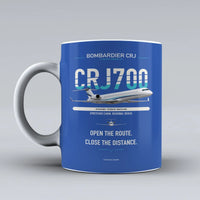 Thumbnail for Mug design on blue crj700