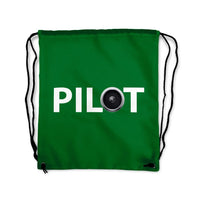 Thumbnail for Pilot & Jet Engine Drawstring Bag - view 4