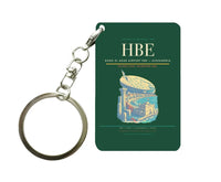 Thumbnail for Borg El Arab Airport HBE — Alexandria Key Chain design on dark green key chain