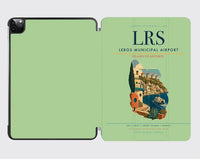 Thumbnail for Leros Municipal Airport (LRS) design on light green ipad tablet case