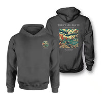 Thumbnail for VINTAGE G4072 - The Pearl Route - Double-Side Hoodie design on darkgray double side