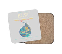 Thumbnail for Baghdad International Airport BGW Coaster 1-Piece - Light Gray