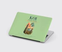 Thumbnail for Kirkwall Airport (KOI) design on light green MacBook case