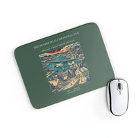 Thumbnail for VINTAGE G4449 - The Homefield Christmas Eve - Designed Mouse Pads design on darkgreen rectangle