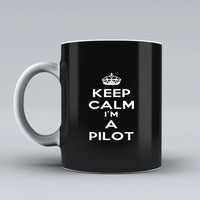 Thumbnail for Customisable Keep Calm I'm A Pilot Mug - view 4