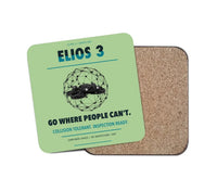 Thumbnail for Flyability Elios 3 design on light green 1 piece coaster
