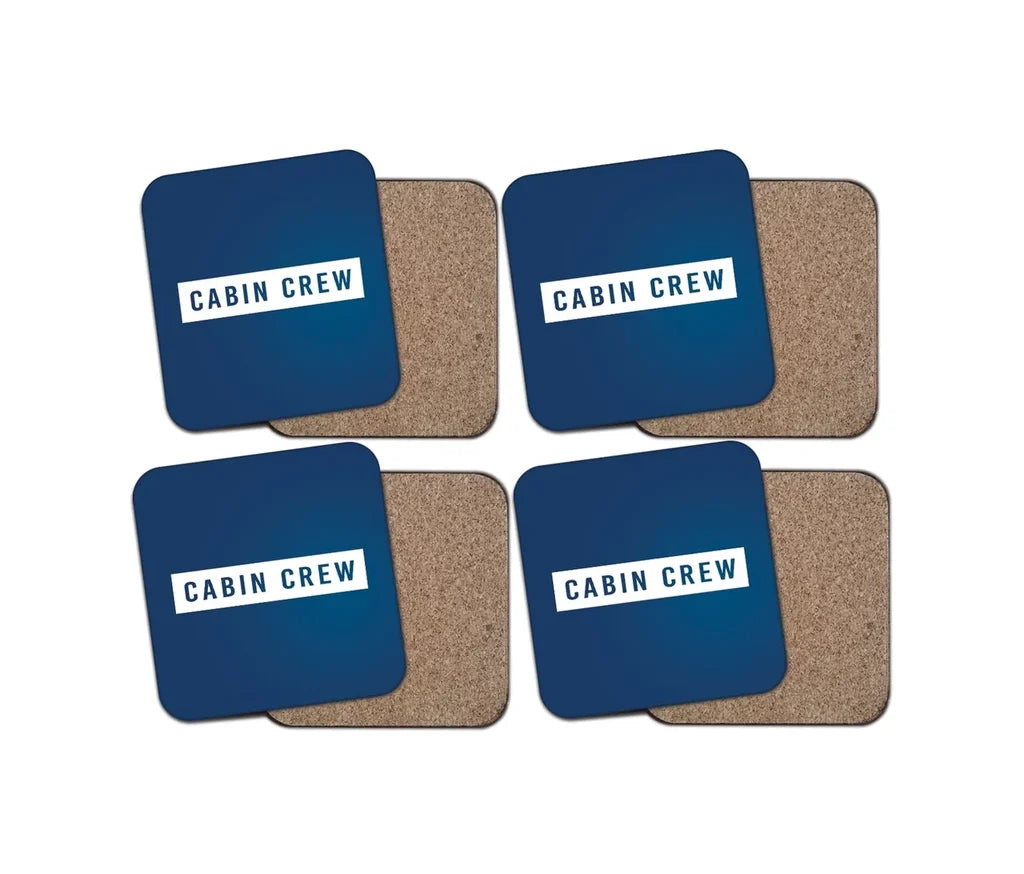 Cabin Crew Text Coaster - view 4