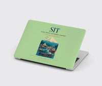 Thumbnail for Sitka Rocky Gutierrez Airport (SIT) design on light green MacBook case