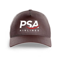 Thumbnail for PSA Airlines logo printed on brown cap