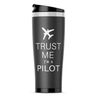 Thumbnail for Trust Me I'm A Pilot Travel Mug - view 4