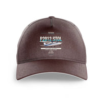 Thumbnail for Tecnam P2012 STOL design on brown printed hat