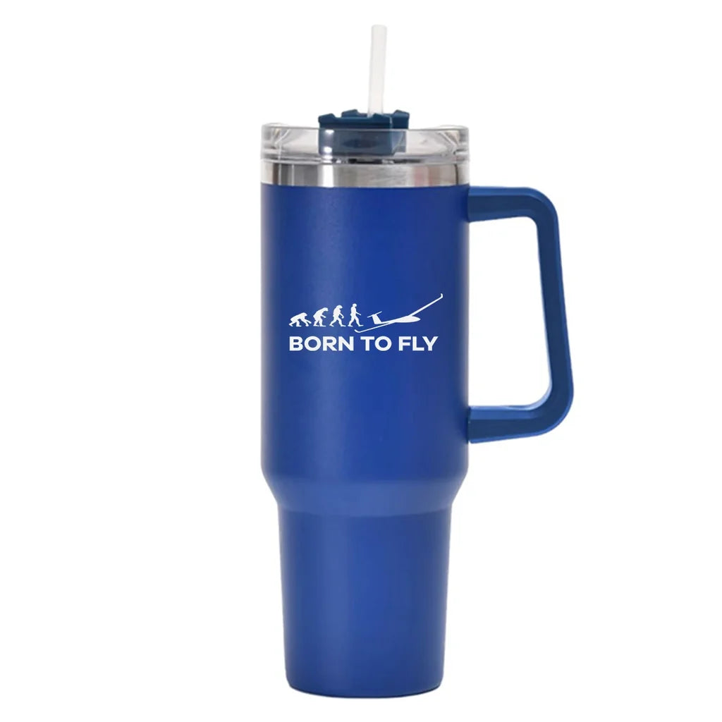 Customisable Born to Fly Mug - view 4