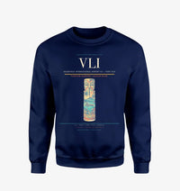 Thumbnail for Bauerfield International Airport (VLI) design on navy blue sweatshirt