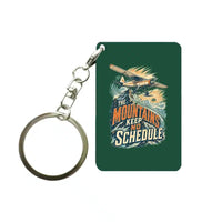 Thumbnail for SIGNAL 643 - The Mountains Keep No Schedule - Key Chain design on dark green key chain