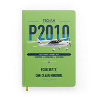Thumbnail for Tecnam P2010 design on light green notebook
