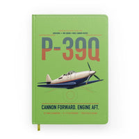 Thumbnail for P-39Q Airacobra design on light green notebook