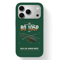 Thumbnail for MBB BO 105P PAH-1 design on dark green magsafe iphone case, for iPhone 17 Pro