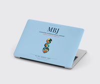 Thumbnail for Sangster International Airport (MBJ) design on light blue MacBook case