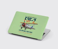 Thumbnail for F3F-2 Last Biplane First Fight design on light green MacBook case