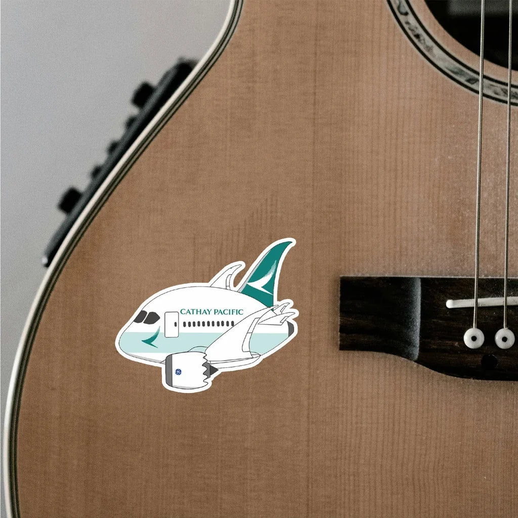 Cathay Pacific Boeing 787 Airplanes sticker