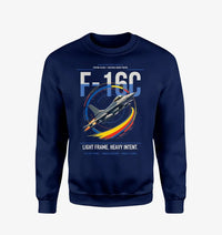 Thumbnail for F-16C Fighting Falcon design on navy blue sweatshirt