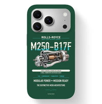 Thumbnail for M250-B17F Case design on dark green iphone case