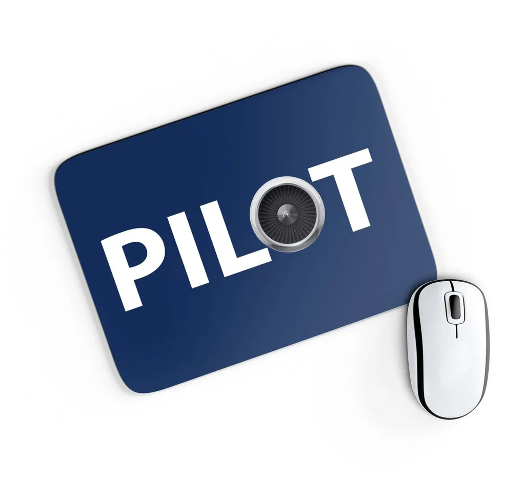 Pilot & Jet Engine Mouse Pad - view 4