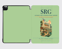 Thumbnail for Achmad Yani International Airport (SRG) design on light green ipad tablet case