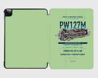 Thumbnail for PW127M design on light green ipad tablet case