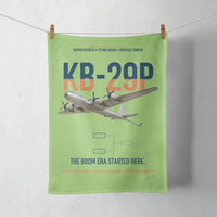 Thumbnail for KB-29P SUPERFORTRESS design on light green towel