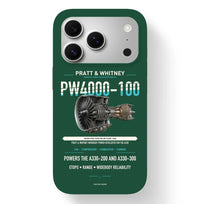 Thumbnail for PW4000-100 Case design on dark green iphone case