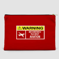 Thumbnail for Warning May Constantly Talk About Zipper Pouch - view 4