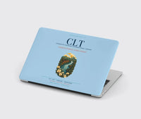 Thumbnail for Charlotte Douglas International Airport (CLT) design on light blue MacBook case