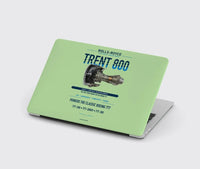 Thumbnail for TRENT 800 design on light green MacBook case