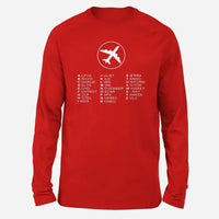 Thumbnail for Aviation Alphabet T-Shirt - view 4