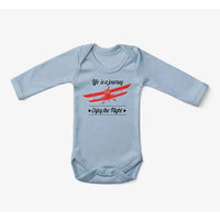 Thumbnail for Life is a journey Enjoy Baby Bodysuit - view 4