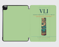 Thumbnail for Bauerfield International Airport (VLI) design on light green ipad tablet case