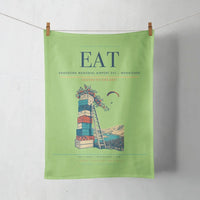 Thumbnail for Pangborn Memorial Airport (EAT) design on light green towel