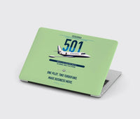Thumbnail for Cessna 501 Citation I SP design on light green MacBook case