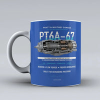 Thumbnail for Mug design on blue pt6a 67