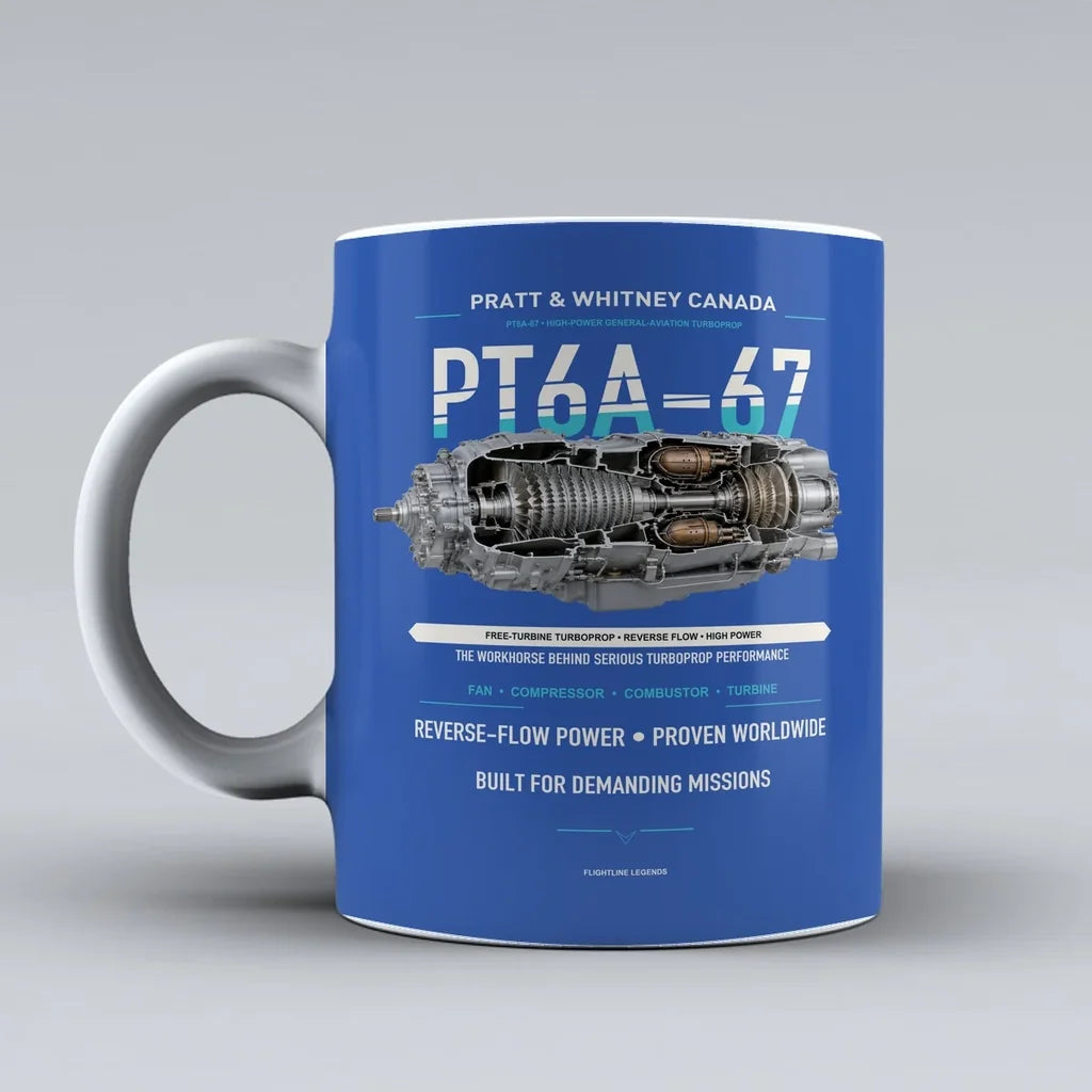 Mug design on blue pt6a 67