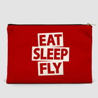 Thumbnail for Eat Sleep Fly Zipper Pouch - view 4