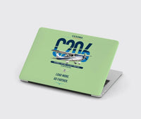 Thumbnail for Cessna 206 Stationair design on light green MacBook case