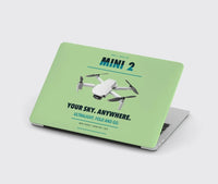 Thumbnail for DJI Mini 2 design on light green MacBook case